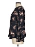 Veronica M. Black Long Sleeve Blouse Size M - photo 5