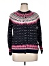 Talbots Print Pink Pullover Sweater Size XL - photo 1