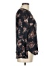 Veronica M. Black Long Sleeve Blouse Size M - photo 4