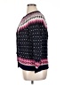 Talbots Print Pink Pullover Sweater Size XL - photo 5