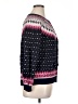 Talbots Print Pink Pullover Sweater Size XL - photo 4