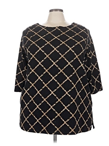 Jessica London 3/4 Sleeve Top (view 1)