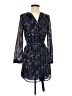 Everly 100% Polyester Print Blue Cocktail Dress Size S - photo 1