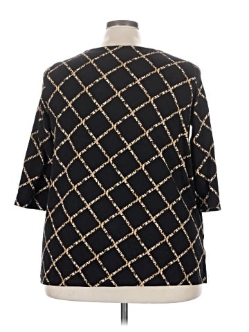 Jessica London 3/4 Sleeve Top (view 2)
