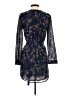 Everly 100% Polyester Print Blue Cocktail Dress Size S - photo 2