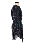 Everly 100% Polyester Print Blue Cocktail Dress Size S - photo 4