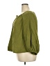 Universal Thread 100% Cotton Green 3/4 Sleeve Blouse Size 2X - photo 5
