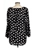 Sanctuary 100% Rayon Black 3/4 Sleeve Blouse Size L - photo 2