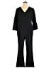 Eliza J Solid Black Jumpsuit Size 16 - photo 1