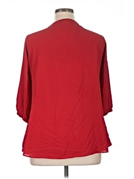 City Chic 3/4 Sleeve Blouse (view 2)