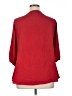 City Chic 100% Polyester Red 3/4 Sleeve Blouse Size 16 Plus (S) - photo 2