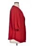 City Chic 100% Polyester Red 3/4 Sleeve Blouse Size 16 Plus (S) - photo 4