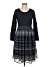 eShakti Blue Casual Dress Size 12 - photo 1