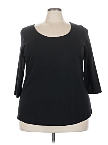 Jessica London 3/4 Sleeve Top (view 1)