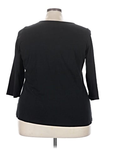 Jessica London 3/4 Sleeve Top (view 2)