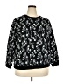 Style&Co Print Black Pullover Sweater Size 2X - photo 1