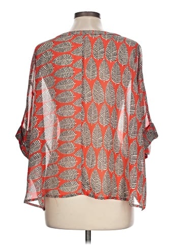 Sugar Lips 3/4 Sleeve Blouse (view 2)