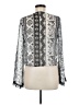Joe Boxer 100% Polyester Silver Long Sleeve Blouse Size M - photo 2