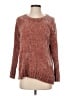 Orvis 100% Polyester Metallic Red Pullover Sweater Size S - photo 1