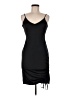 Derek Heart Solid Black Cocktail Dress Size M - photo 1