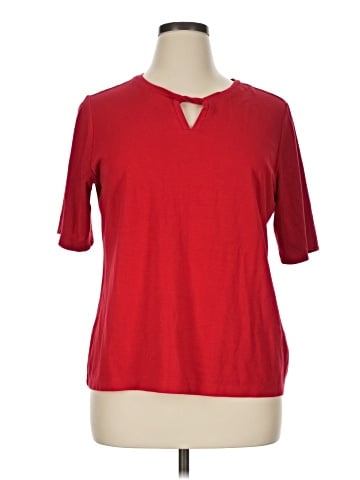 Liz Claiborne Short Sleeve T-Shirt (view 1)