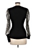 DKNY Animal Print Black Pullover Sweater Size M (estimated) - photo 2