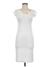 De Collection Solid White Casual Dress Size M - photo 1