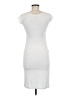 De Collection Solid White Casual Dress Size M - photo 2