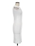 De Collection Solid White Casual Dress Size M - photo 4