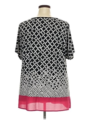 Roz & Ali Short Sleeve Blouse (view 2)