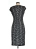 Jodi Kristopher 100% Polyester Houndstooth Gray Cocktail Dress Size L - photo 2