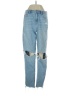 American Eagle Outfitters Color Block Blue Jeans Size 4 - photo 1