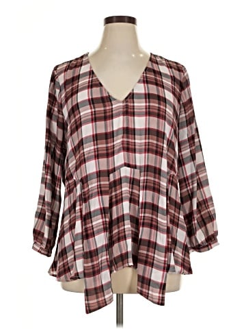 Torrid 3/4 Sleeve Blouse (view 1)