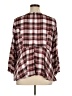 Torrid 100% Polyester Burgundy 3/4 Sleeve Blouse Size 1X Plus (1) - photo 2
