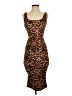 Sofia by Sofia Vergara Animal Print Brown Cocktail Dress Size S - photo 1