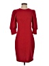 Calvin Klein Solid Red Cocktail Dress Size 4 (petite) - photo 1
