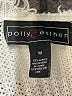 Polly & Esther 100% Acrylic Stars White Pullover Sweater Size M - photo 7