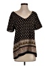 Sienna Sky 100% Polyester Black Short Sleeve T-Shirt Size S - photo 1
