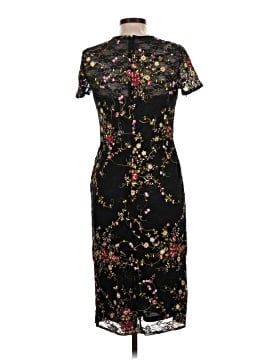 david meister embroidered dress David Meister Women's Black + White Lace
