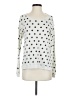 Alternative Earth Polka Dots Silver Pullover Sweater Size S - photo 1