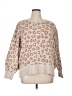Olive and Oak Animal Print Tan Pullover Sweater Size XL - photo 1