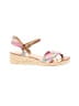 Talbots Plaid Pink Wedges Size 6 1/2 - photo 1
