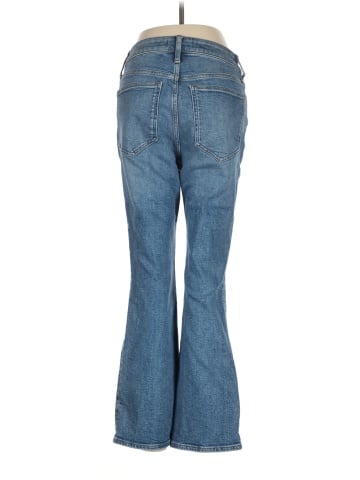 Madewell Curvy Kick Out Crop Jeans in Oneida Wash (view 2)