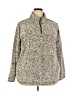 Weatherproof 100% Polyester Tweed Gray Tan Pullover Sweater Size XXL - photo 1