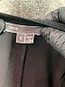 Vince. Solid Black Casual Dress Size S - photo 7