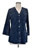 Soft Surroundings Blue Long Sleeve Button-Down Shirt Size M - photo 1