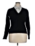 East5th Black Long Sleeve Top Size XL - photo 1