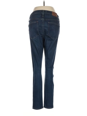 Madewell Petite 10" High-Rise Skinny Jeans in Hayes Wash (view 2)