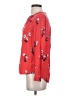 Joules 100% Viscose Floral Red 3/4 Sleeve Blouse Size 4 - photo 5