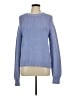Theory Blue Purple Pullover Sweater Size L - photo 1